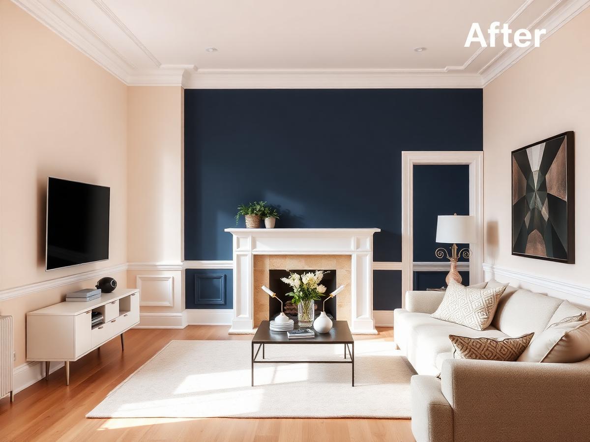 After decorating